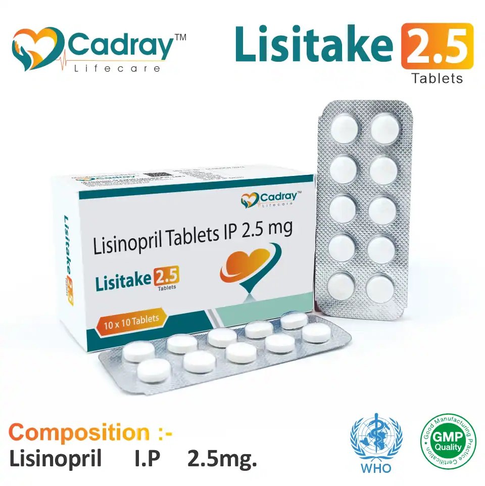 Lisinopril 2.5 mg Tablet in PCD Pharma Franchise